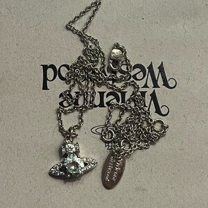 Brand new Vivienne Westwood sterling silver necklace